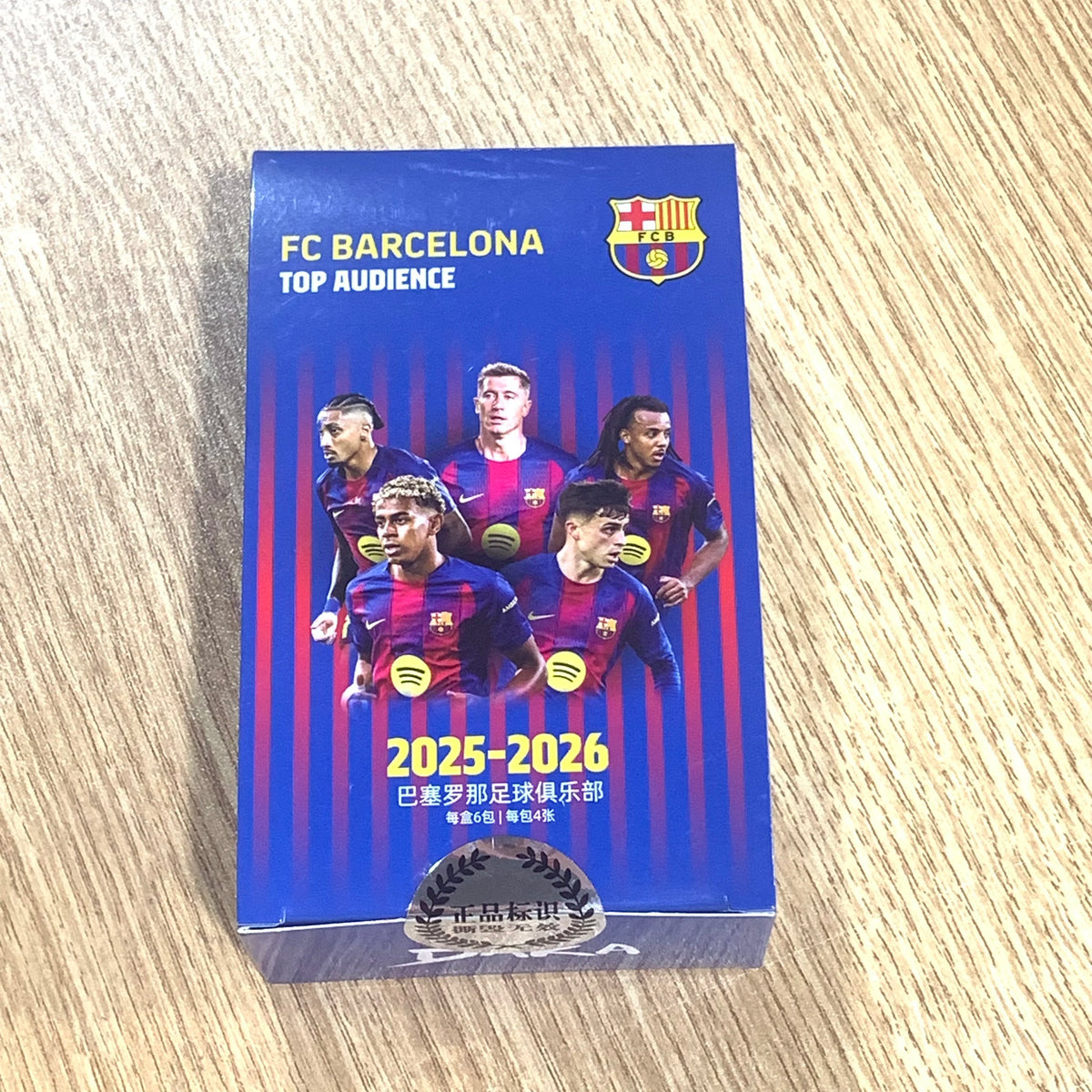 2025-26 Daka Collection Card Yamal Lewandowski Pedri Football FC Barcelona Top Audience Collectible Star Player Trading Cards