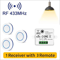 1 Receiver 3 Remote