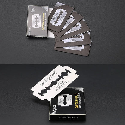 50/100/200 Count Double-sided Safety Razor Blade For Men Beard Shaving Razor Shaver Manual Razor Blade Shaving Tool ﻿