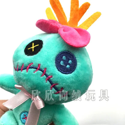 Disney Lilo and Stitch Plush Doll Toy Bouquet Stitch Animal Stuffed Keychains Pendant Girl Kids Birthday Christmas Gifts