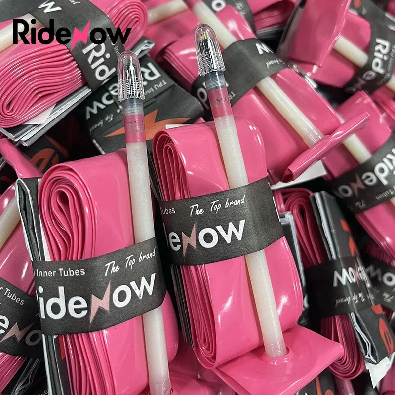 RideNow Ultralight Bike Inner Tube Black Valve 700c Road Bike TPU Inner Tube French Valve Bicycle Inner Tubes Bike Parts