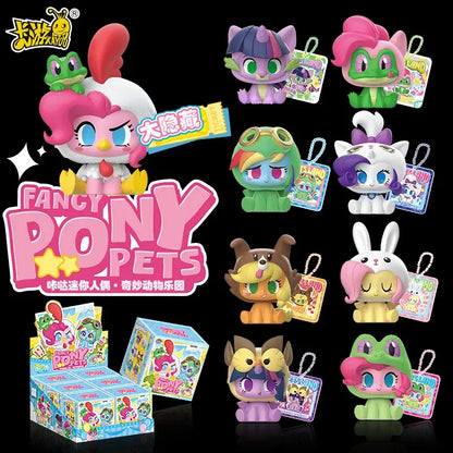 Kayou My Little Pony Blind Box Fancy Pony Pets Lovely Desktop Ornaments Action Figurine Cute Model Doll Christmas Gift Toys