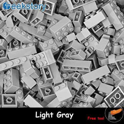 125g/250g Building Blocks Bulk Lot Pack Bricks Block Plate Creative Toy Small Particles Bulk Compatible Legoeds DIY Kit for Kids