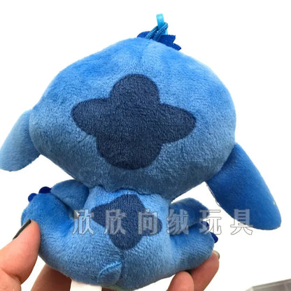 Disney Lilo and Stitch Plush Doll Toy Bouquet Stitch Animal Stuffed Keychains Pendant Girl Kids Birthday Christmas Gifts