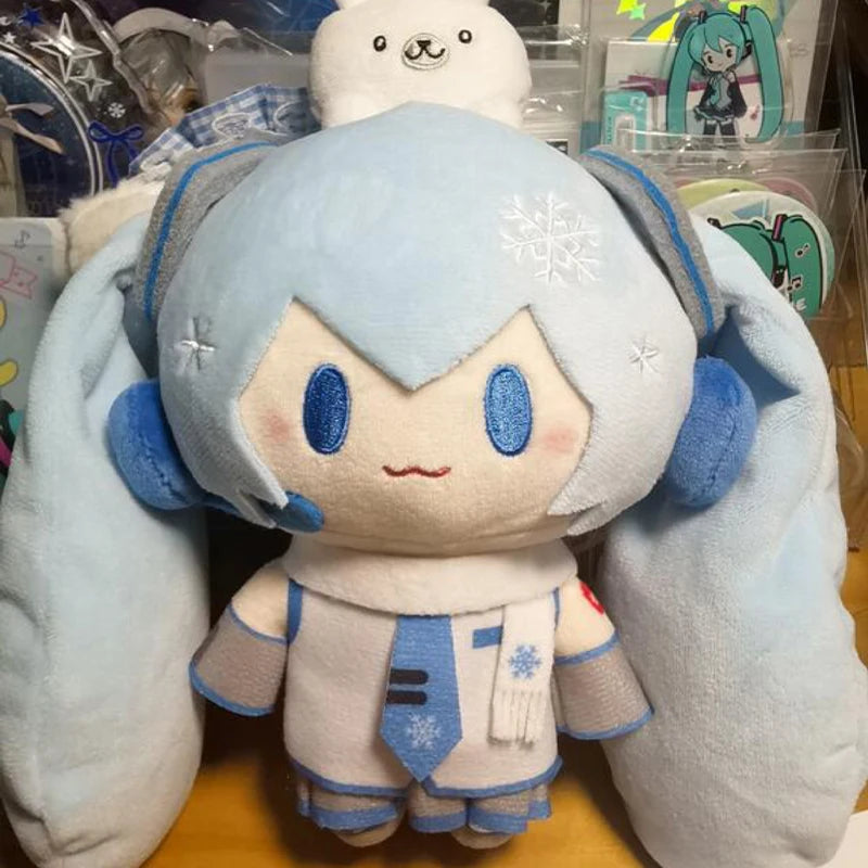 15cm Hatsune Miku Kawaii Q Version Figure Doll Anime Peripheral Keychain Bag Pendant Toy Collection Model Ornament Toys Gifts