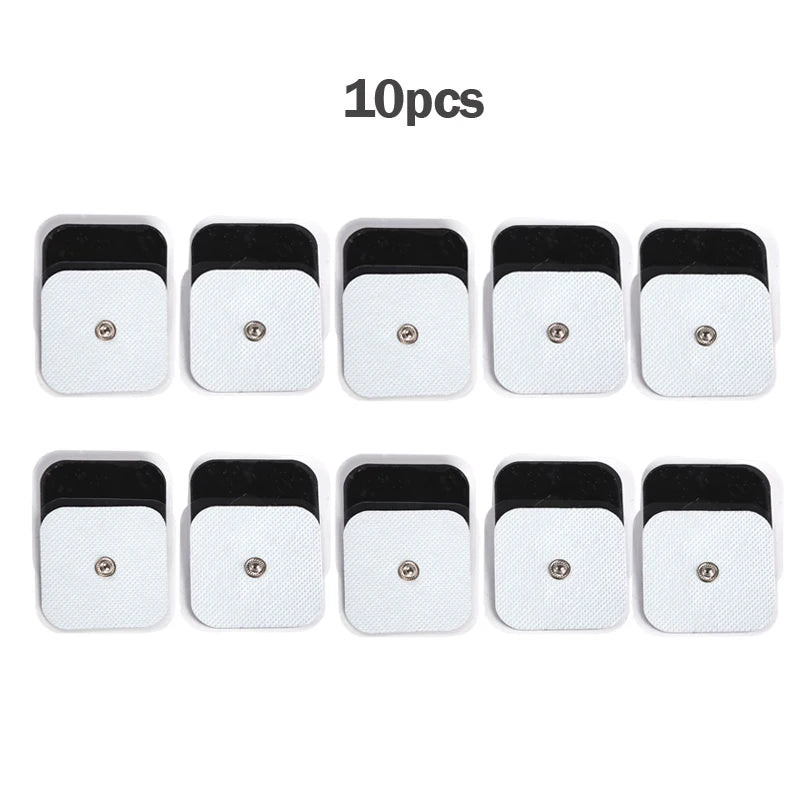5*5cm Electrode Pads Tens Machine Reusable EMS Acupuncture Body Muscle Massager Accessories Adhesive Patch