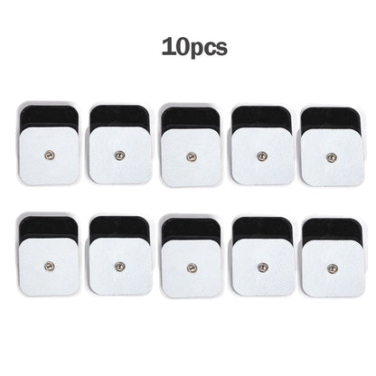 5*5cm Electrode Pads Tens Machine Reusable EMS Acupuncture Body Muscle Massager Accessories Adhesive Patch
