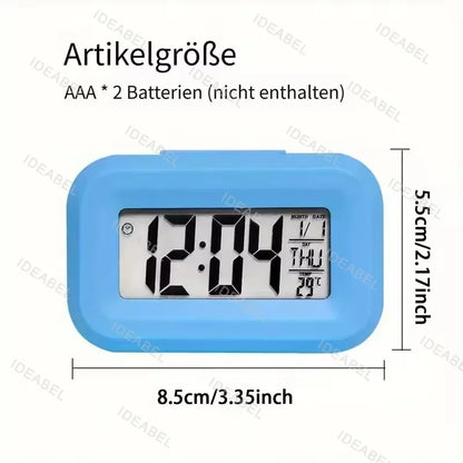 Electronic Alarm Clock Elderly Student Luminous Clock Silent Large Characters Creative Children Smart Home Bedside Alarm Clock