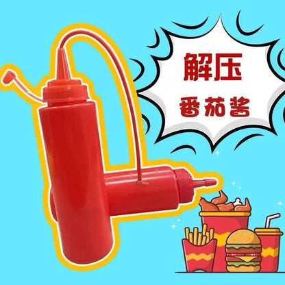 Squirt Ketchup Mustard Magic Tricks Fool Day Prank Toys Joke Magia Accessory Close Up Street Illusions Gimmicks Mentalism Props