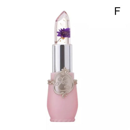 Peach Color Lip Balm Crystal Temperature Change Lipstick Girl Moisturizing LongLasting Lip Gloss Makeup Lip Care Repair Cosmetic