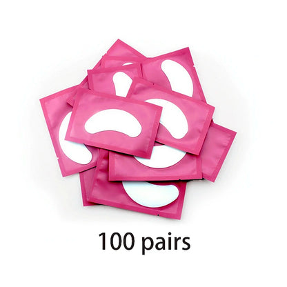 20/50/100pcs Eye Patches Eyelash Extension Under Eye Pads Makeup Eyelash Patches Tip Stickers Pads For Eyelash Extension Makeup