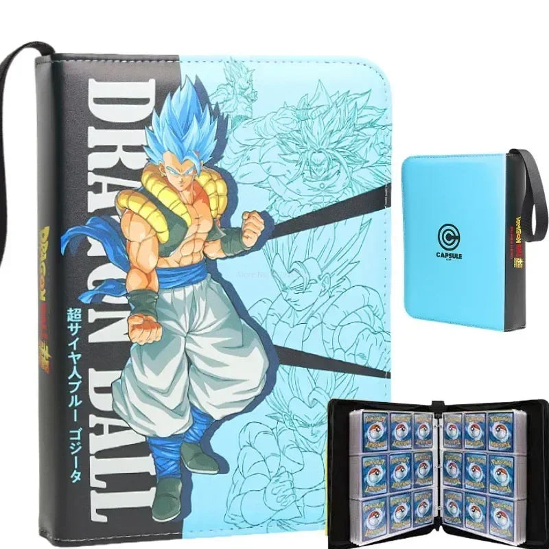 400pcs/900pcs Anime Dragon Ball Card Album Book Collection Card Storage Folder Hold Vegeta Iv Game Cards Binder Holder Kids Gift