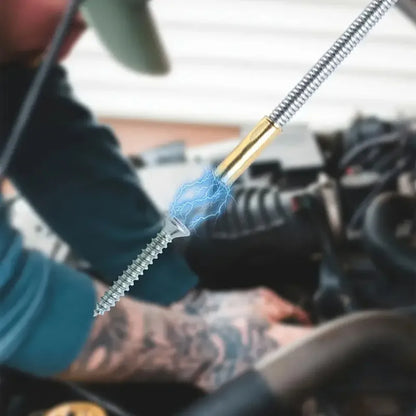 Flexible Magnetic Pickup Tool with Strong Suction Rod - Bendable for Auto Repair/Sink Drain & Multi-Purpose Use