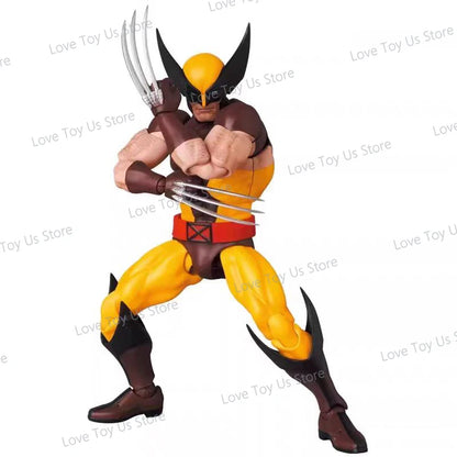 Original Ct Toys Wolverine Action Figure Deadpool Mafex 096 Figure Mafex 138 X Men Comic Version Figurine Collection Model Toys
