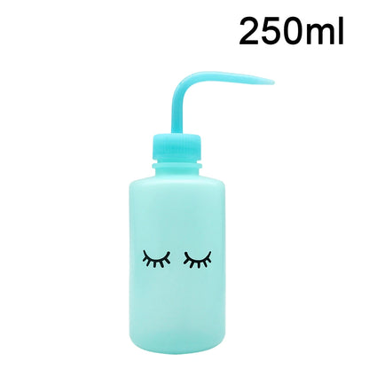 Eyelash Clean Washing Bottle Curved Spout Blow Wash Makeup Remover Bottle Eyebrow Lifting Tool Lash Extension Supplies
