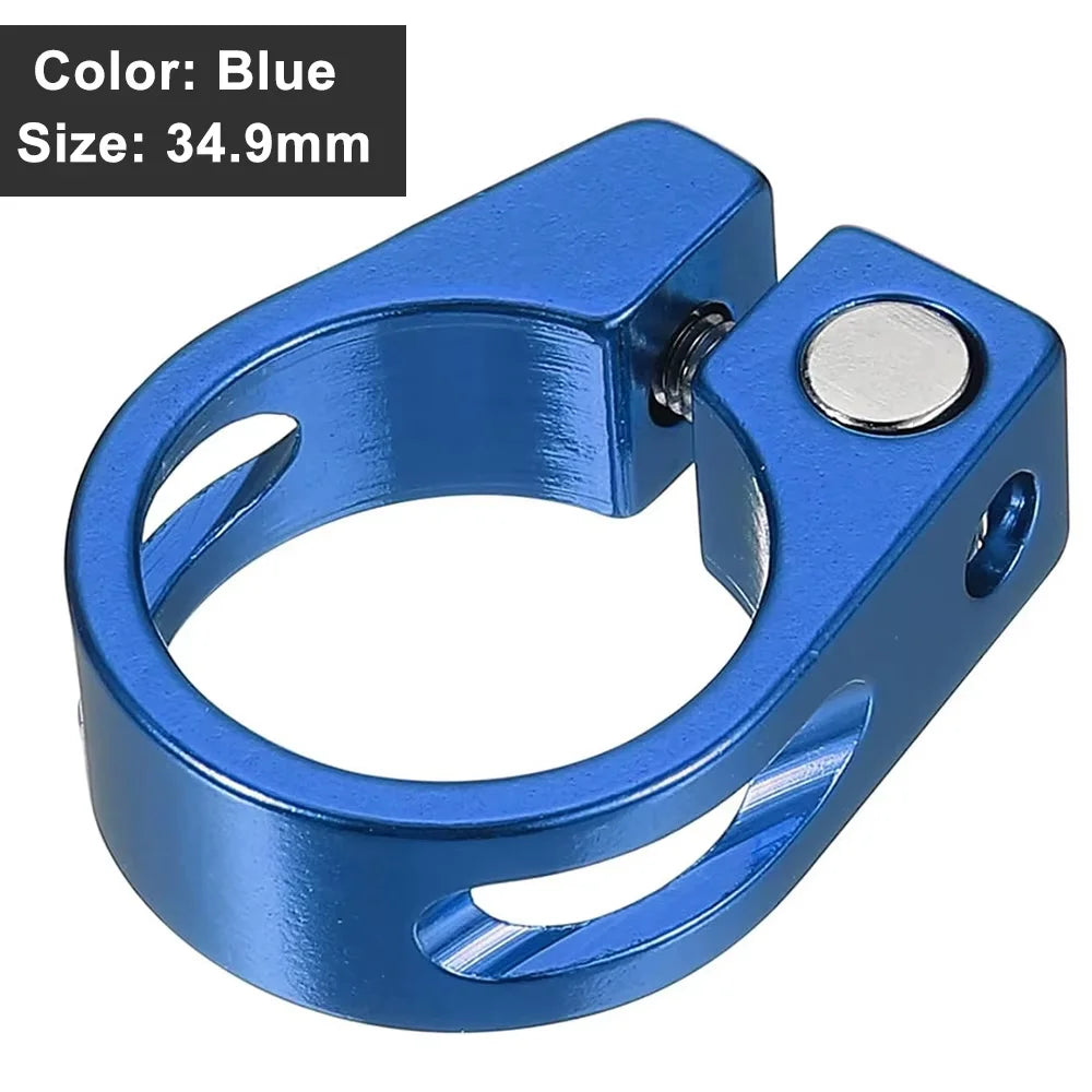 Cycles Bike Tube Clip Saddle Fixed Bicycle Accessories Aluminum Alloy 28.6/31.8/34.9mm Bike Parts Seatposts Clamp