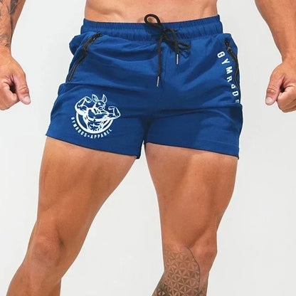 Sports Shorts Men Gym Workout Running Shorts Bodybuilding Joggers Summer Fitness Training Jogging Short Pants Male Beach Pants