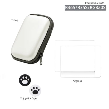 BOYHOM R36S Original Tempered Glass for 3.5Inch Player Games for RGB20S R35S Screen Protector Cover Film