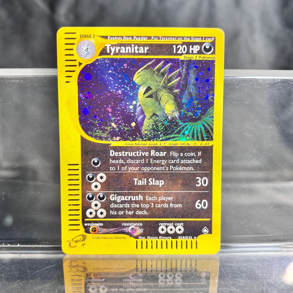Holographic Game Trading Collection PTCG Proxy Cards Charizard Pikachu Mew EX Singl PKM Foil Cards Gengar VMAX Skyridge (SK)
