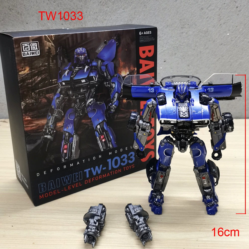 Baiwei Shockwave TW1028 Transformation Toys Sentinel Prime TW1024 Model Ironhide TW1026 Robot Bumblebe TW1025 Figure TW1030